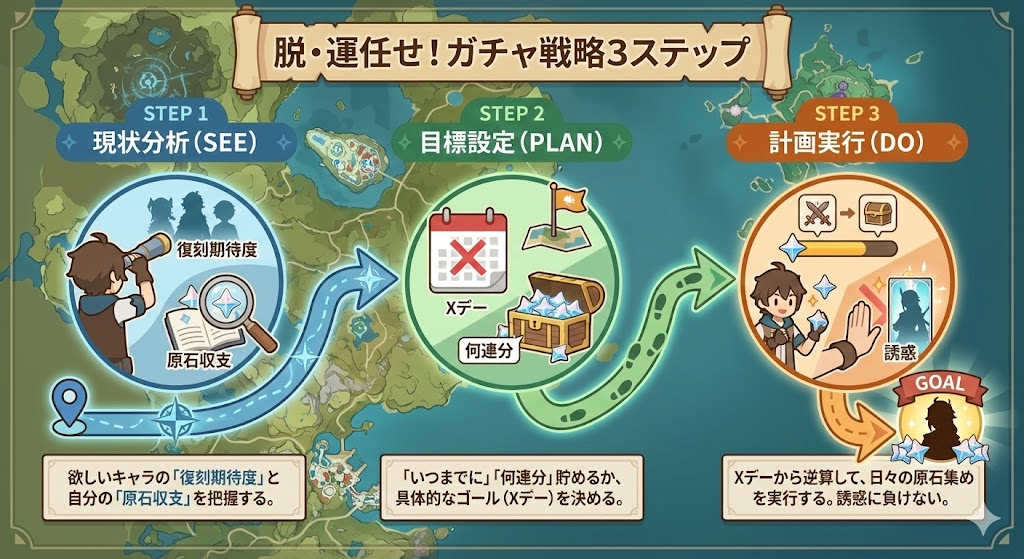 原神ガチャ計画の思考プロセス